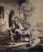 The Good Samaritan REMBRANDT Harmenszoon van Rijn